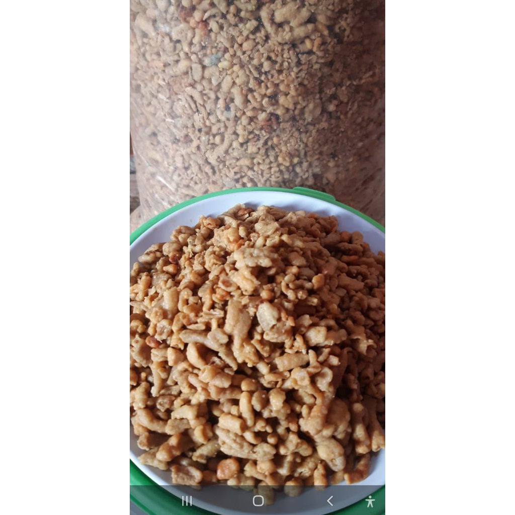 Remukan Usus Ayam Krispy 1/2 kg