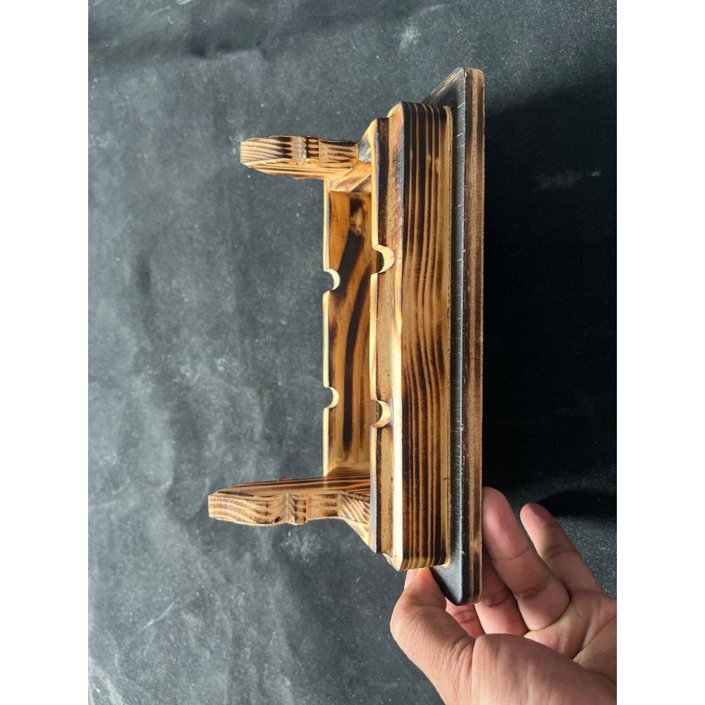 furniture asbak kayu jati belanda termurah, asbak unik model kuburan