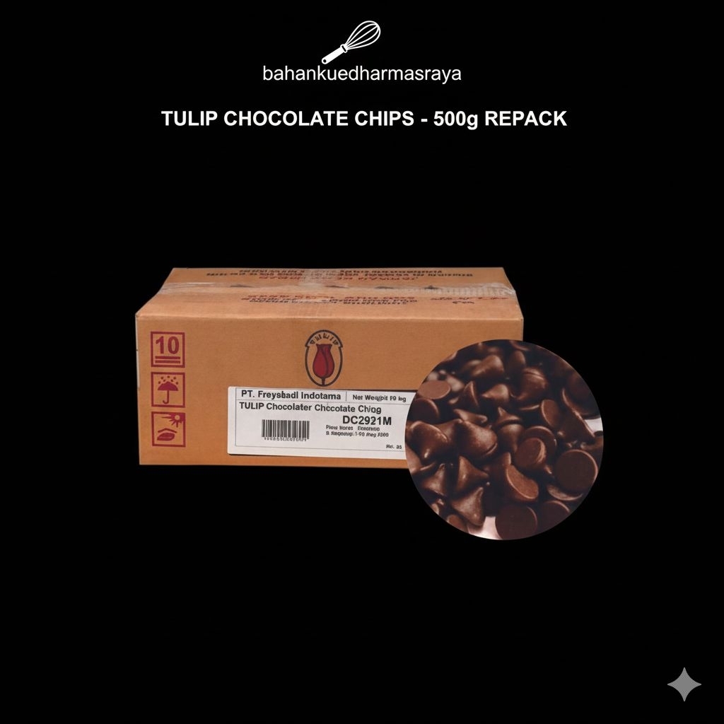 Chocochip Cokelat Couverture Tulip