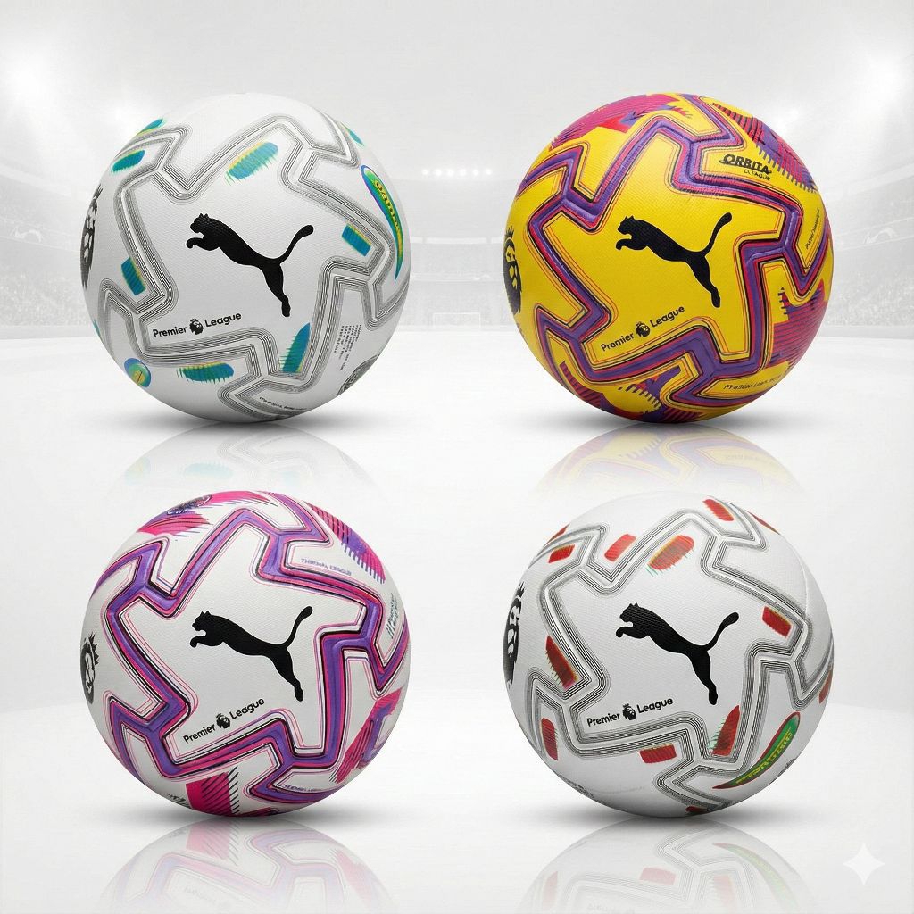 Bola sepak press top grade Puma Orbita Premier League size 5 | bola press top grade | bola Puma Orbi