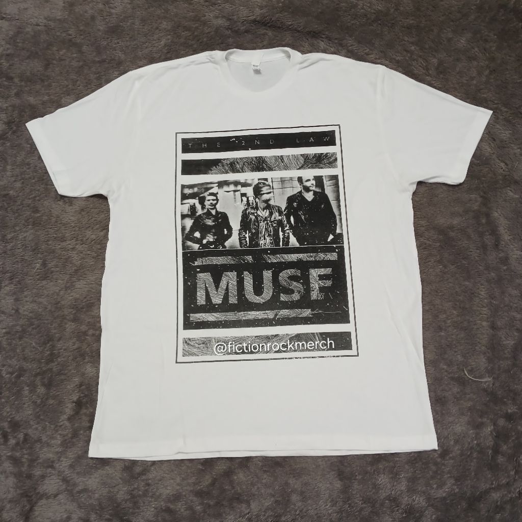 Kaos Band MUSE Original Size XL - Photo Block