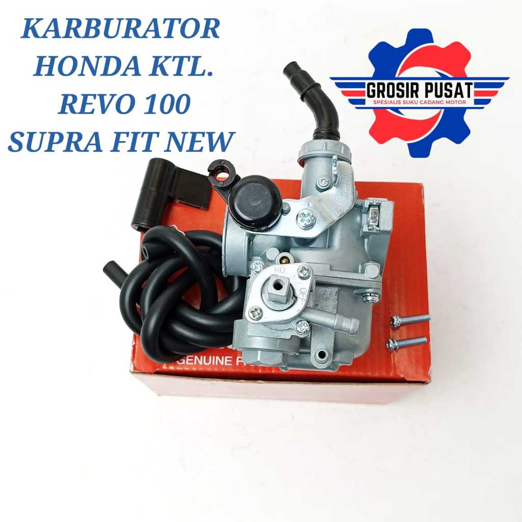 KARBURATOR MOTOR SUPRA FIT NEW KARBURATOR HONDA KTL SUPRA FIT NEW KALBURATOR ORIGINAL REVO 100 SUPRA
