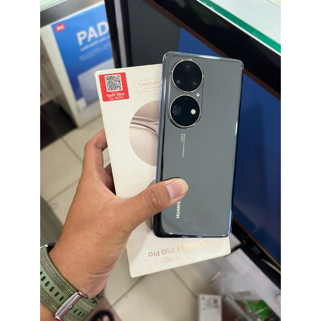 Huawei p50 pro ram 8/256 second fullset original termurah