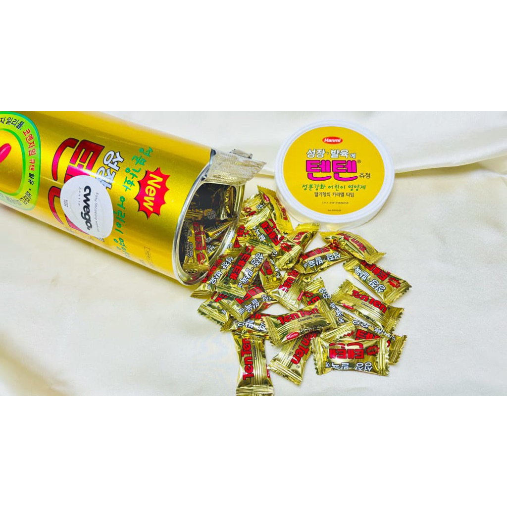 Tenten Chewable Tablet Vitamin Multivitamin Anak Rasa Strawberry 120 Tablet