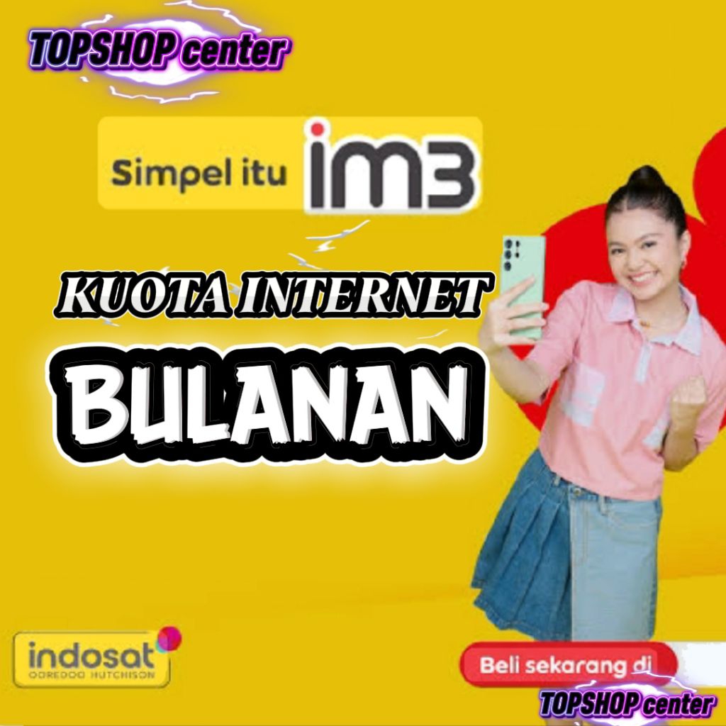 im3 kuota internet 30 Hari Full internet 24 jam