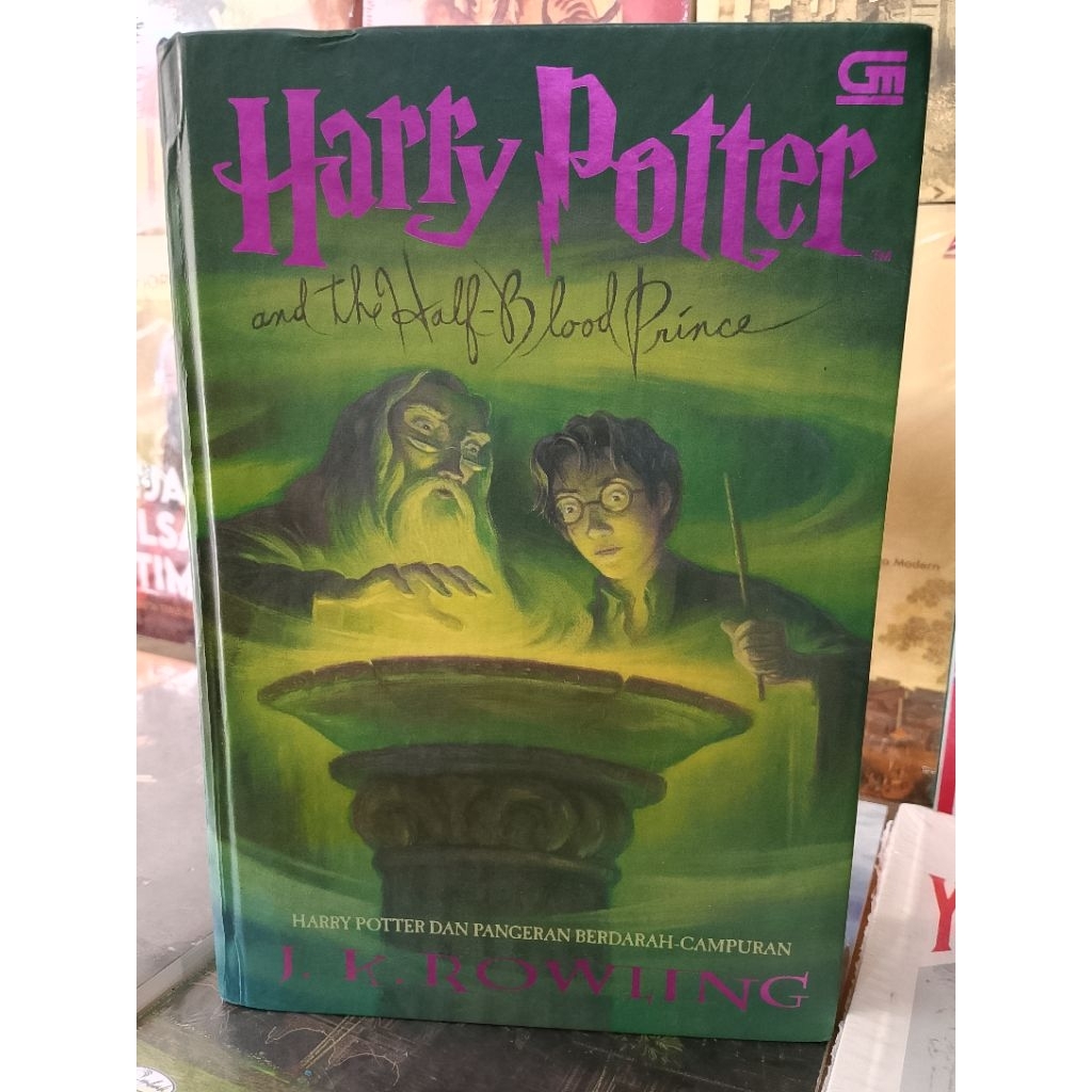Novel Original HARRY POTTER jld 6 ( Hard cover ) - Half Blood Prince