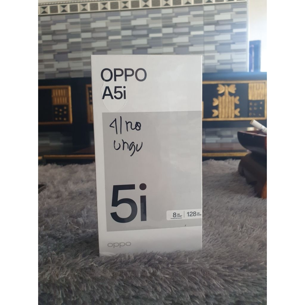 Oppo A5i Ram 4+4/128 Ungu Baru Garansi Resmi Oppo Indonesia