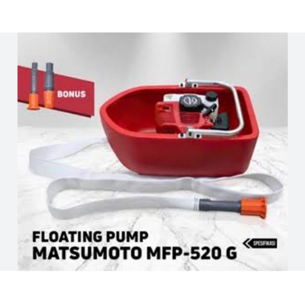 floating Pump / pompa apung Matsumoto MFP-520G dan MFP-435HD.