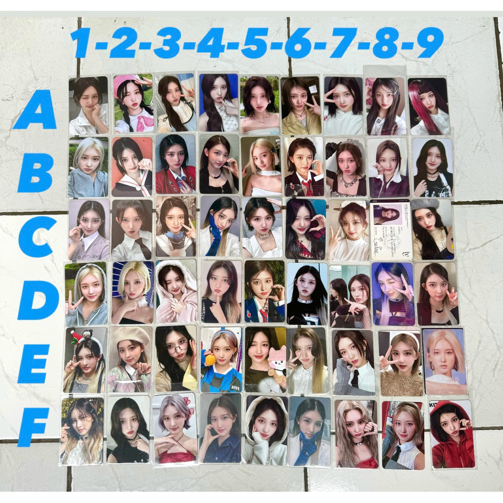 PHOTOCARD PC IVE GAEUL