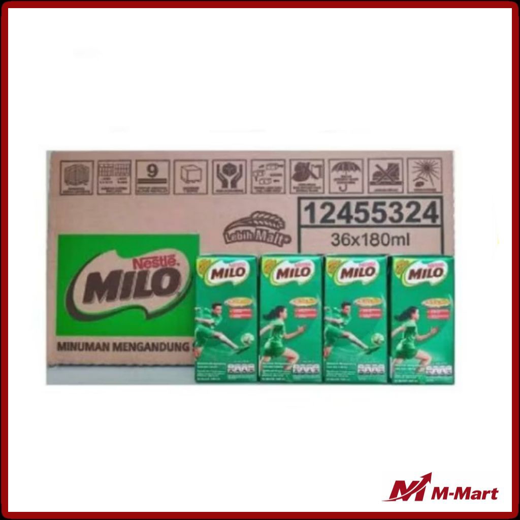 Milo Activ-Go UHT 180 ml 1 Dus isi 36
