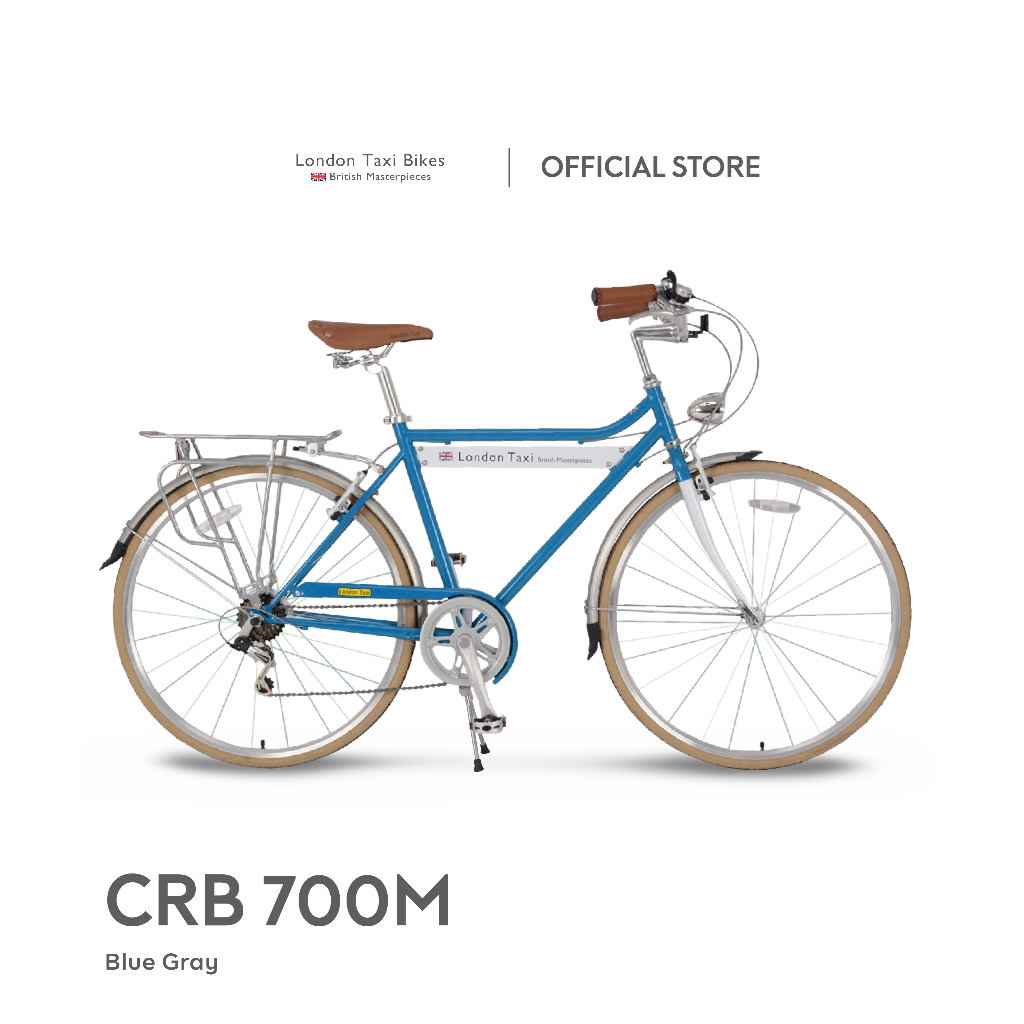 London Taxi CRB 700M/Sepeda Ontel Klasik - Blue Gray