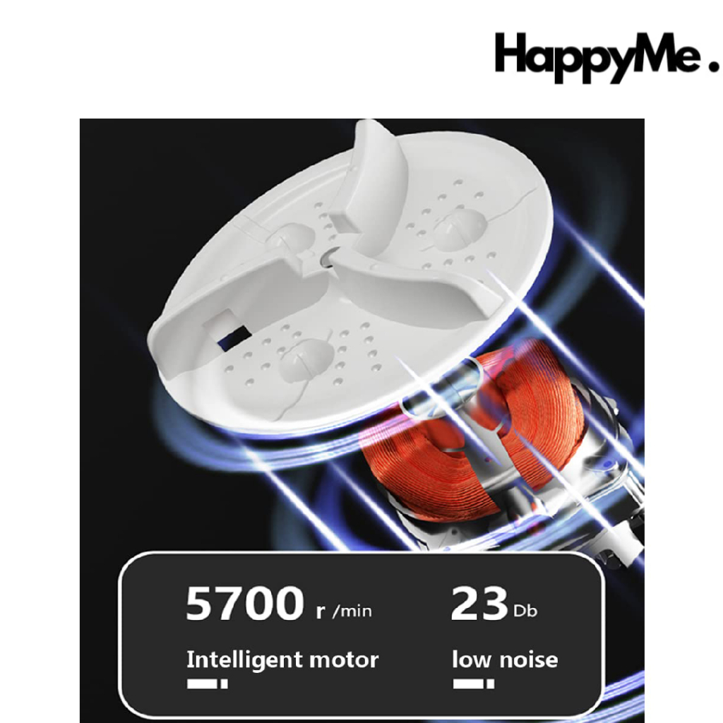 HappyMe - Mesin Cuci Mini Lipat Portable Foldable Washing Machine 8L / Mesin Cuci Portable 8L / Mesi