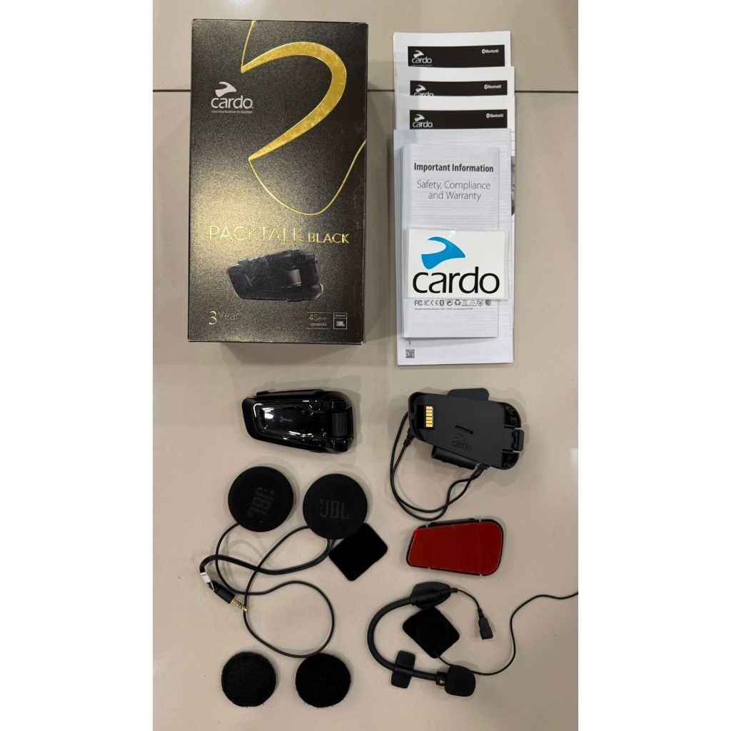 Packtalk Black Second Fullset