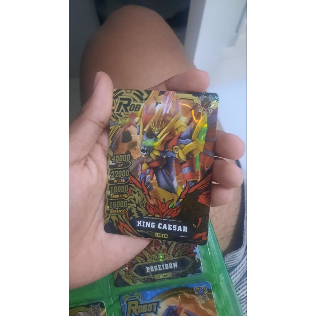 king caesar, kartu hero of robots legend