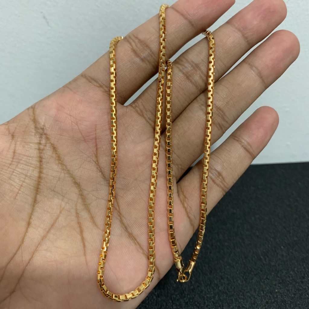 Kalung Italy Kaca Kalung Xuping Lapis Emas Anti Karat