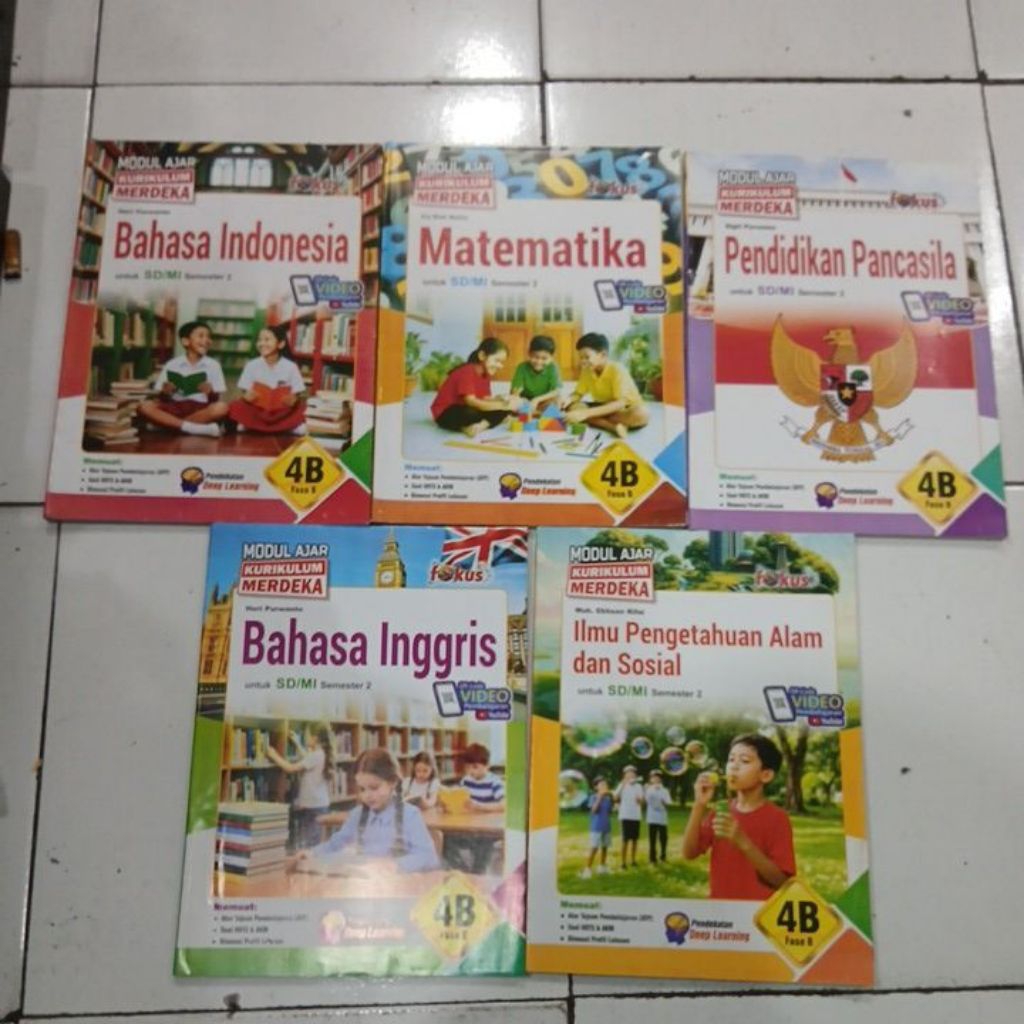 Lks Fokus Kelas 4 untuk SD/MI Semester 2 Pendekatan Deep Learning Kurikulum Merdeka