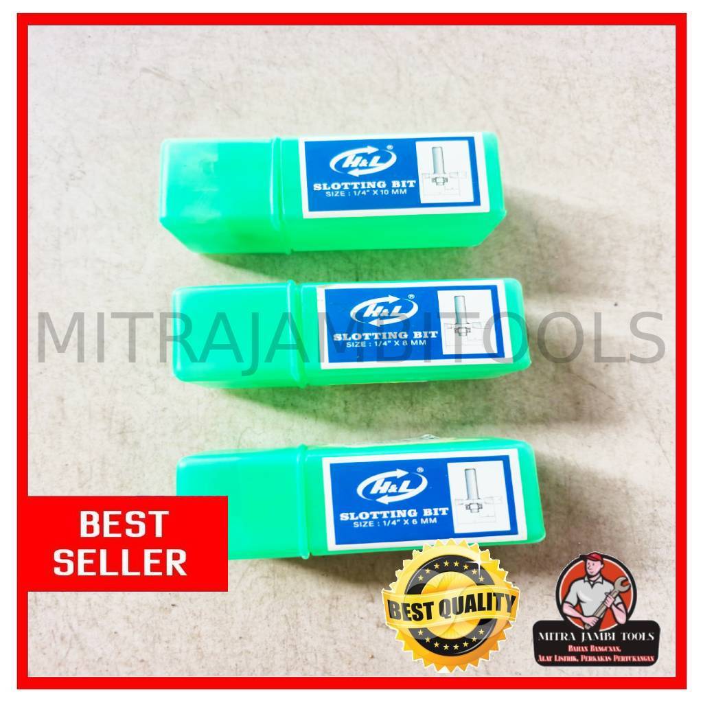 MATA ROUTER PROFIL KAYU SLOTING BIT HL TAJAM DAN KUAT