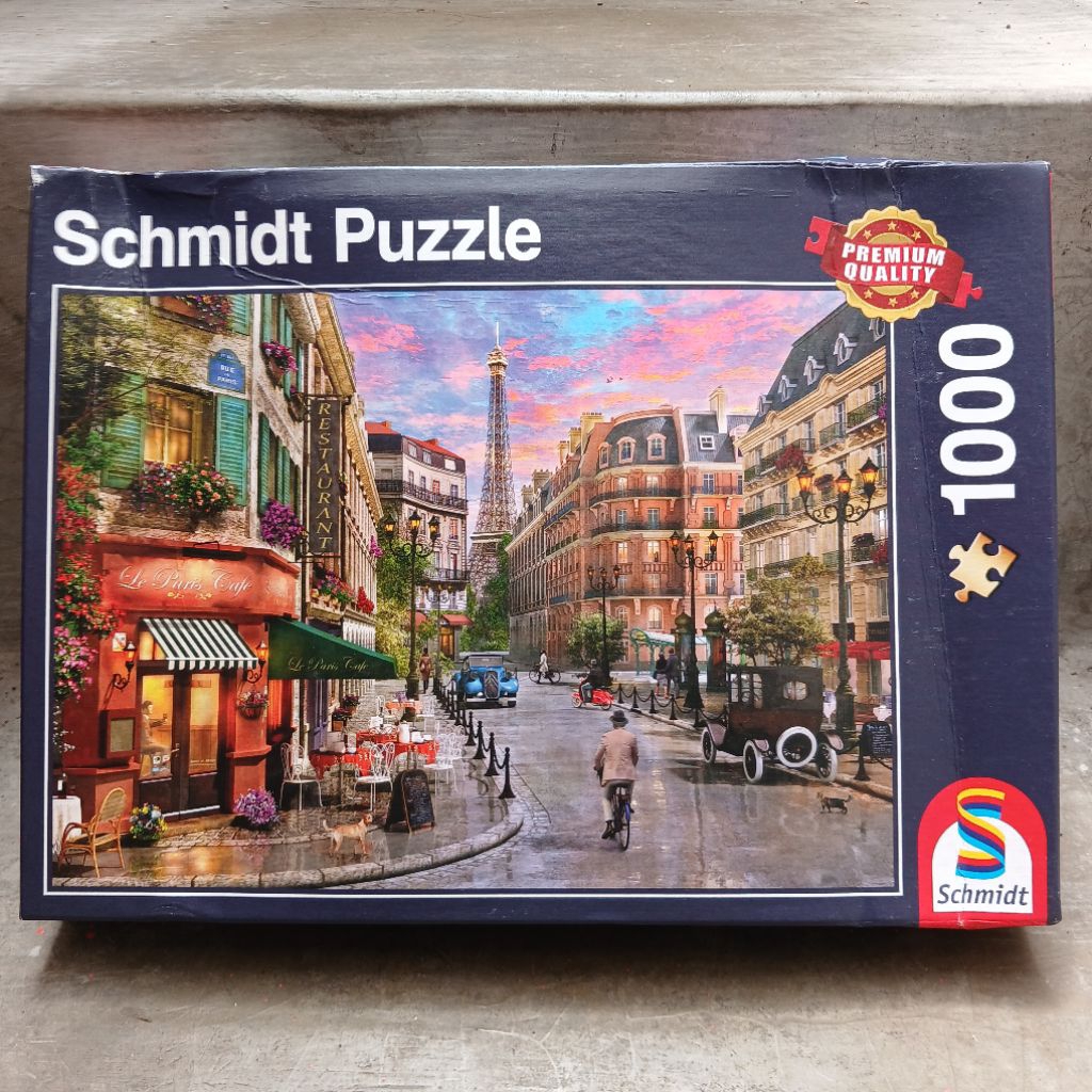 SCHMIDT Street to the Eiffel Tower Paris 1000 pcs Jigsaw Puzzle