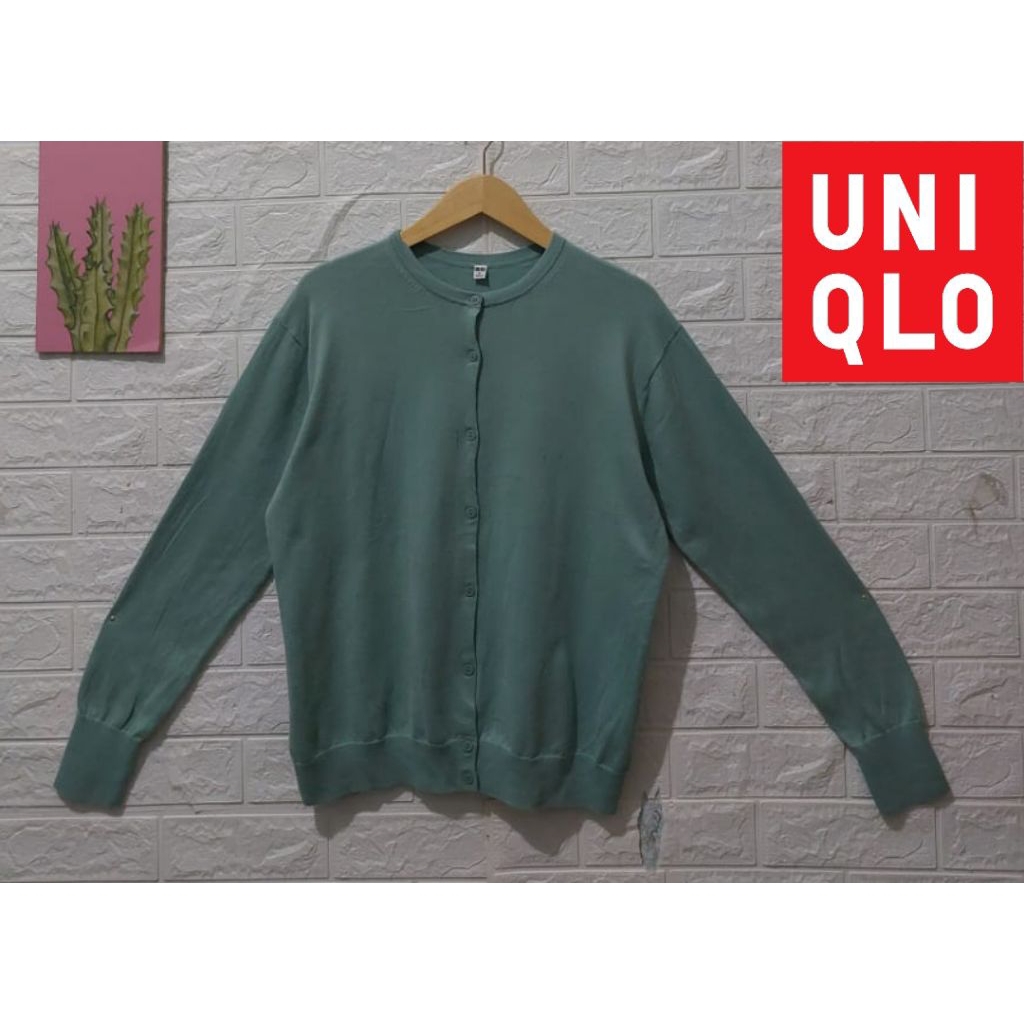 Uniqlo Sage Cardigan