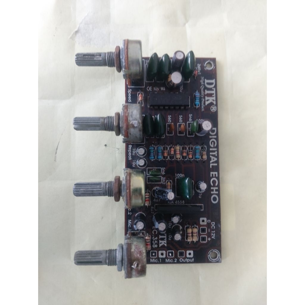 echo dtk bekas masih normal