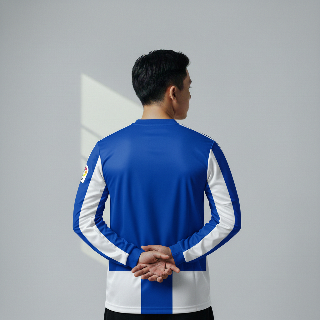 ATHLETIC SPORTWEAR - Jersey Bola Fantasy Espanyol Home 2014-2015 Fullprinting Casual - Atasan