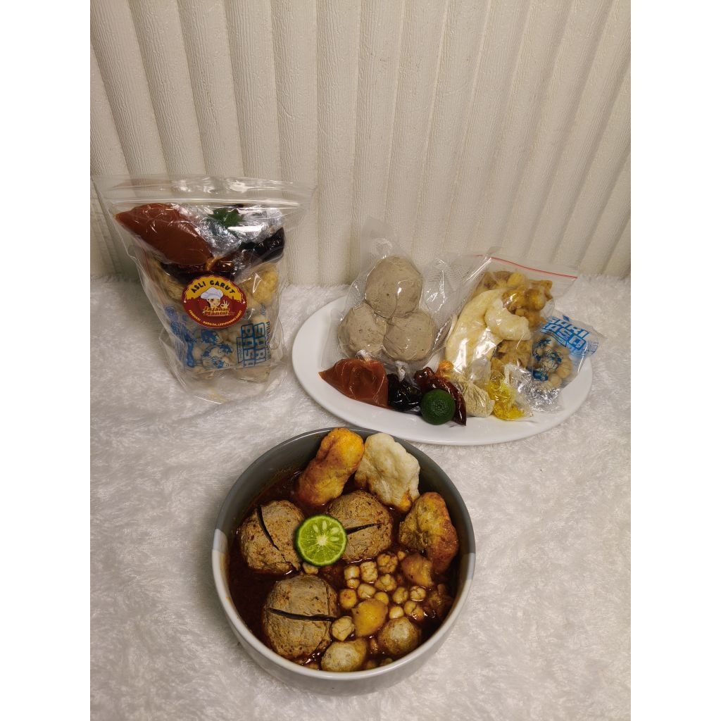 Bakso ikan bahari sedang