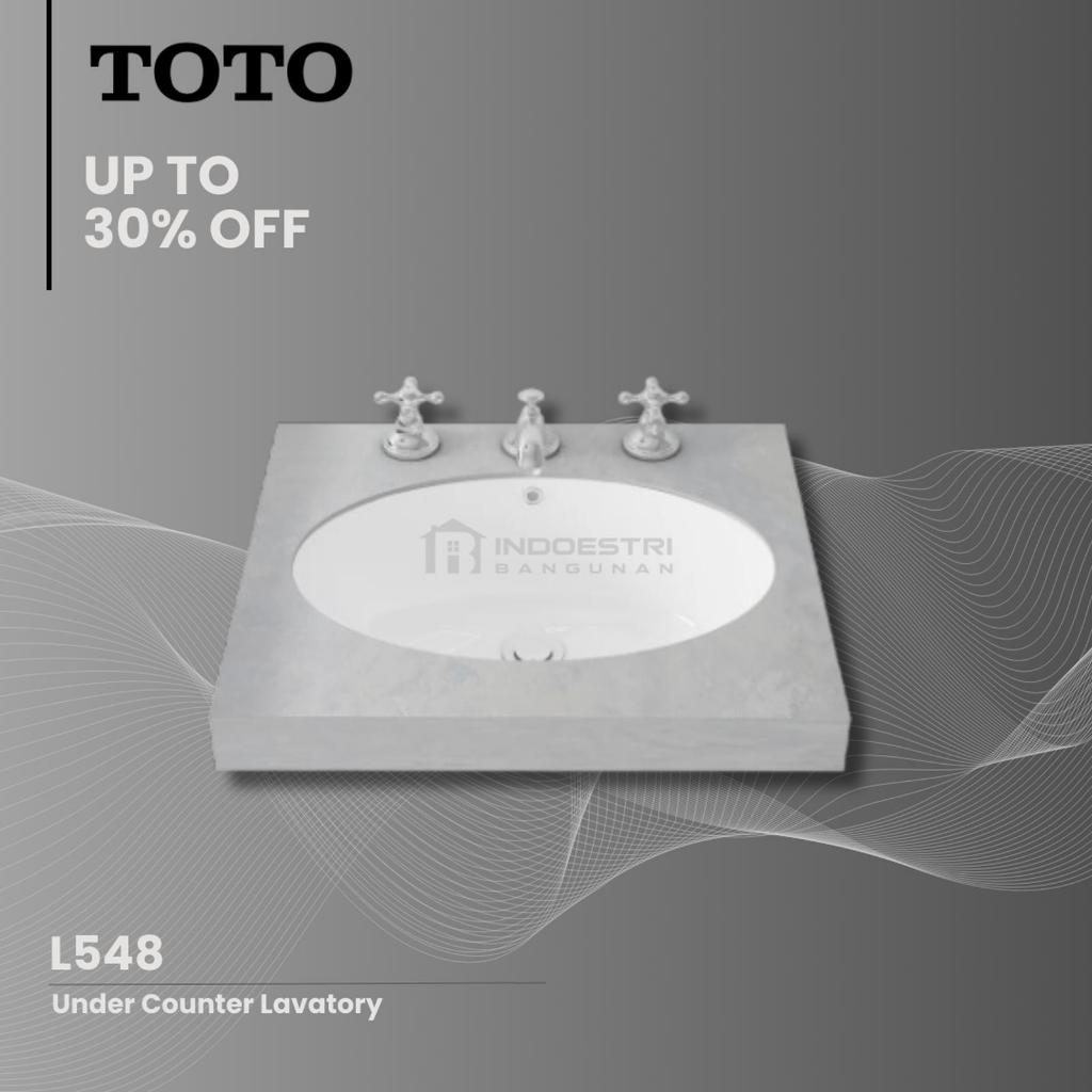 Wastafel Under Counter TOTO L548 / TOTO Wastafel Tanam (Body Only)