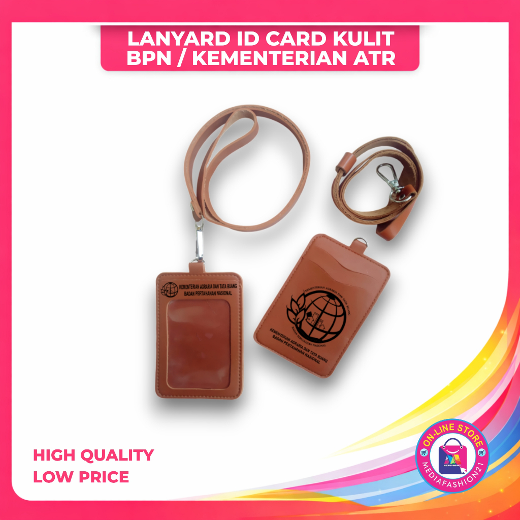 Tali Lanyard Gantungan Id Card Grafir Kementerian ATR/BPN