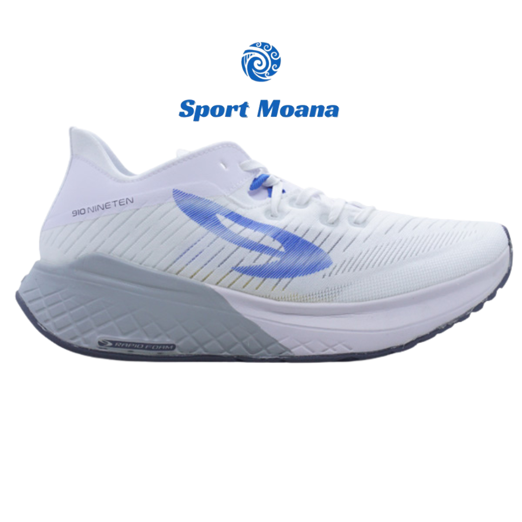 910 HANNA 1.0 PUTIH/BIRU - Sepatu Lari / Hanna 1.0 Putih 910Nineten Original