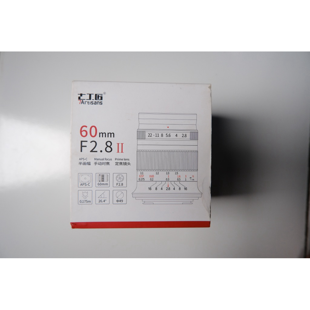 Lensa 7Artisan 60mm Macro MK II for MFT