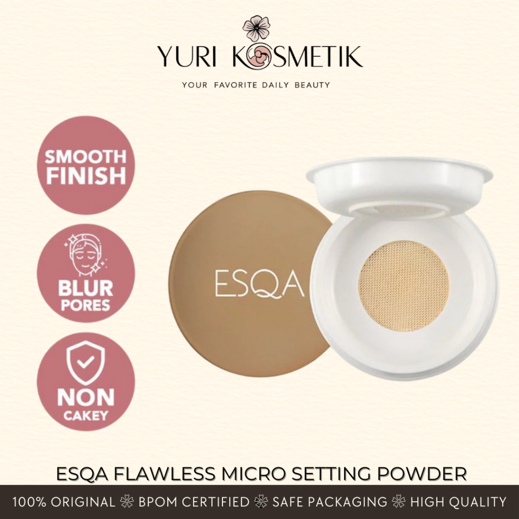 ESQA Flawless Micro Setting Powder Yuri Kosmetik