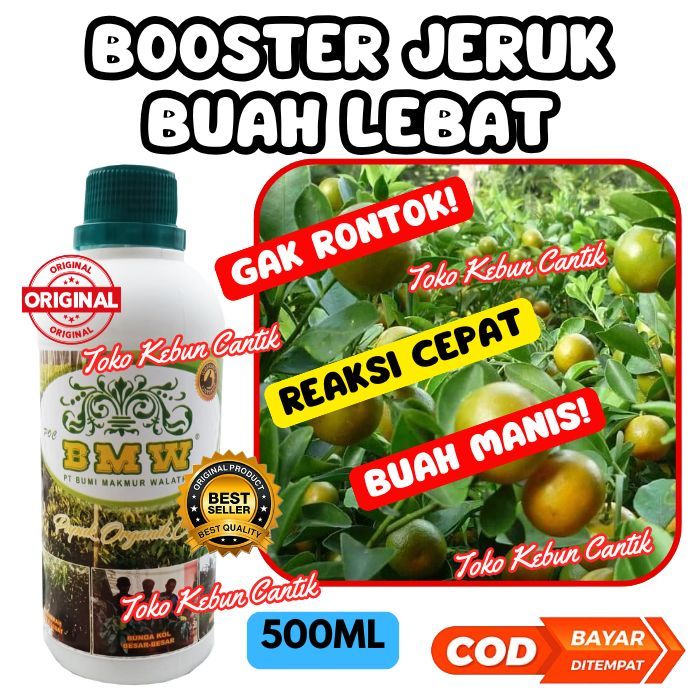 POC BMW Booster Buah Jeruk 500ml – Pupuk Jeruk Organik Cair Perangsang Buah Lebat