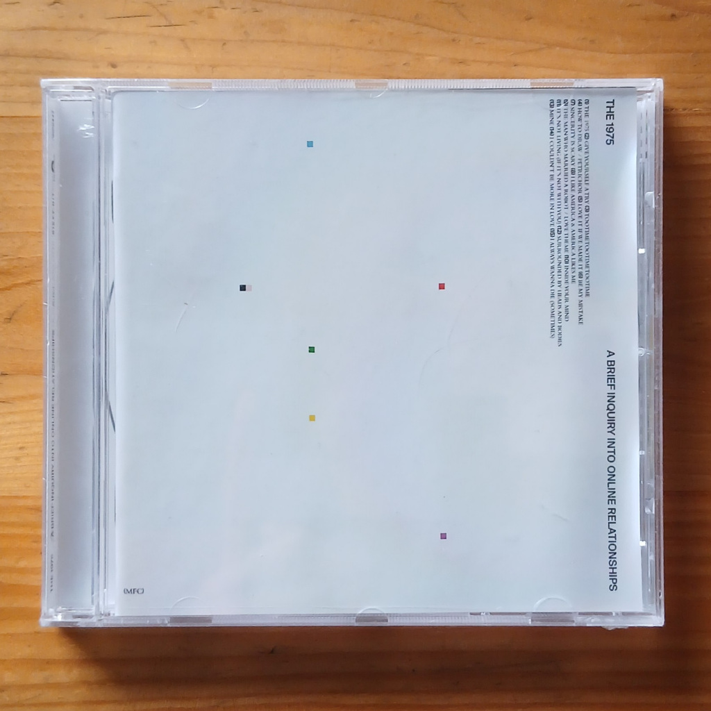 Cd THE 1975 - A Brief Inquiry Into Online Relationships