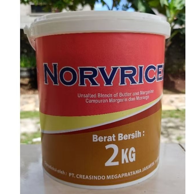 NORVRICEN Margarin/Mentega Unsalted Butter Premium
