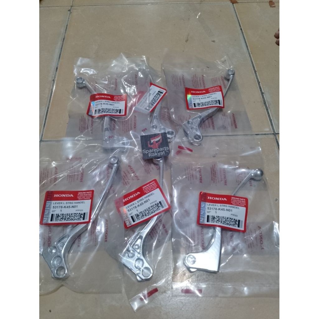 HANDLE KIRI TUAS REM KOPLING BELAKANG HANDEL LEVER MOTOR CRF150 CRF 150 CB150R CB 150 R CB150 150R L