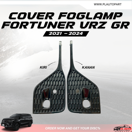COVER FOGLAMP FORTUNER VRZ GR 2021 - 2024
