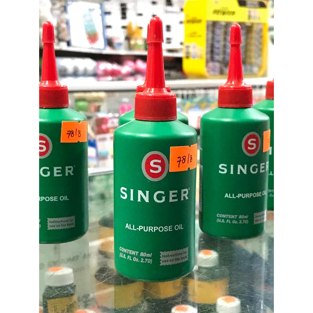 MINYAK MESIN JAHIT SINGER / PELUMAS MESIN JAHIT SINGER