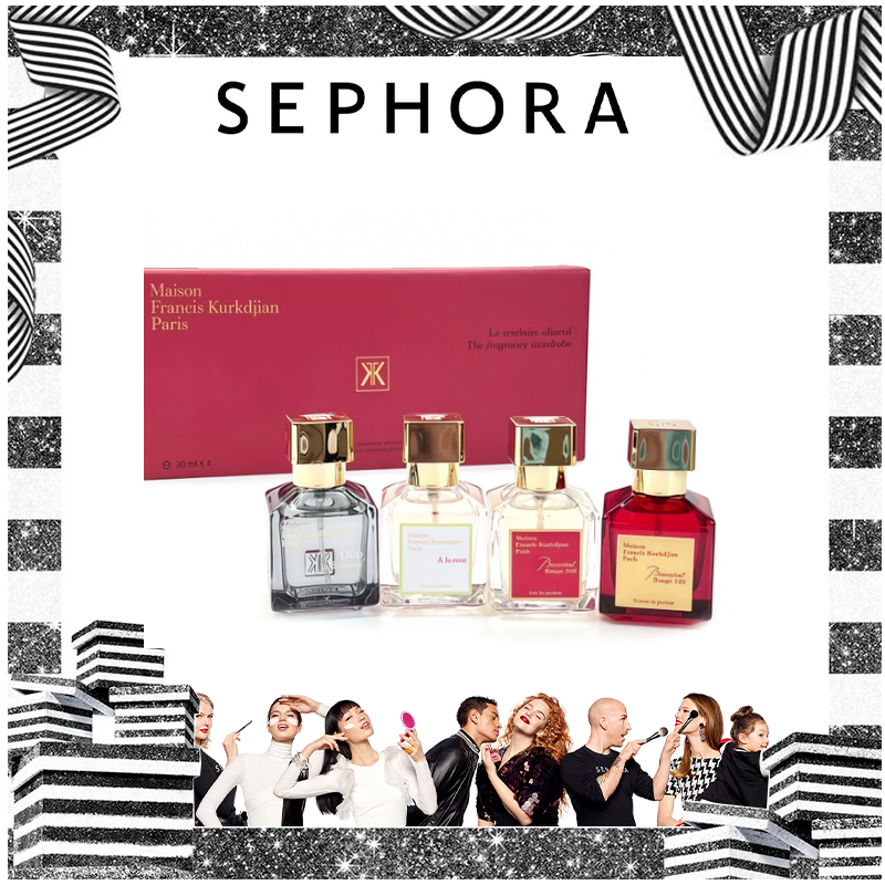 Parfum baccarat GIFT SET 30ml x 4pc/Maison Francis Kurkdjian Baccarat Rouge 540 EXTRAIT DE PARFUM ED