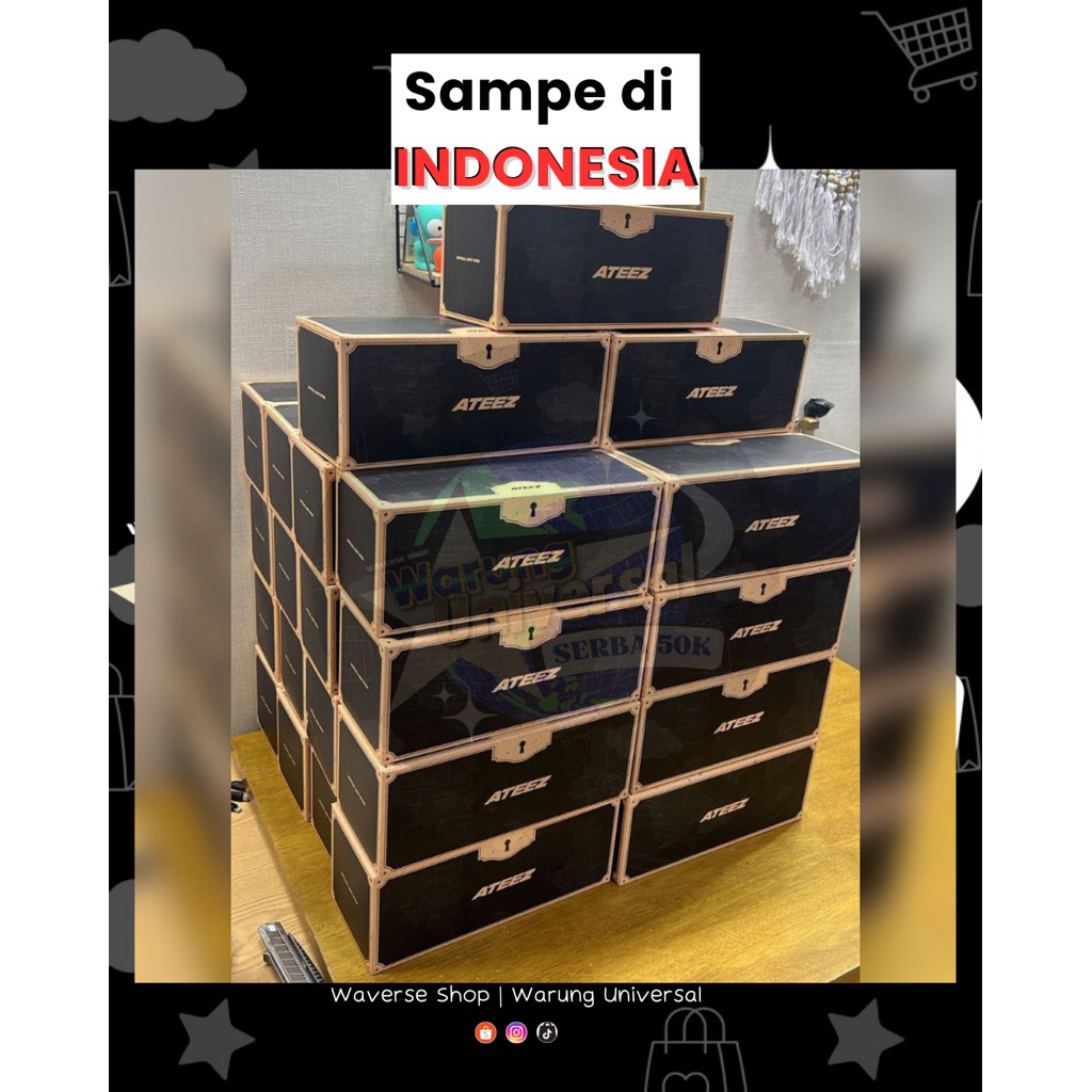 [DILARANG CEKOUT] LIGHTINY ATEEZ LIGHSTICK VER 2 OFFICIAL ORI