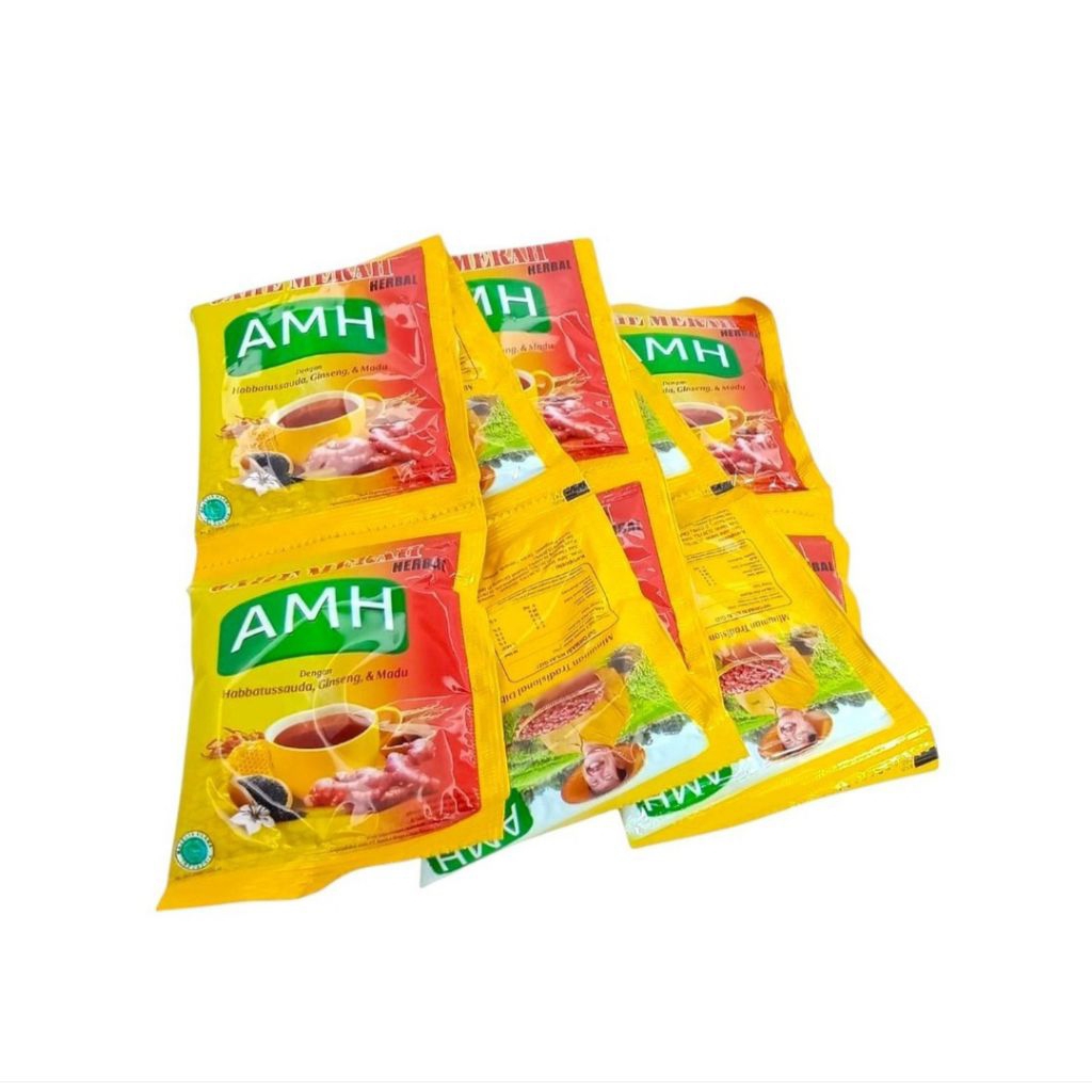 Jahe Merah AMH Sachet / Jahe Merah Herbal Sachet