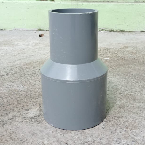Vloksok PVC 6" x 4" AW / Reducer Socket PVC 6 inch x 4 inch AW / Reducing Socket 6" x 4" PVC AW / So