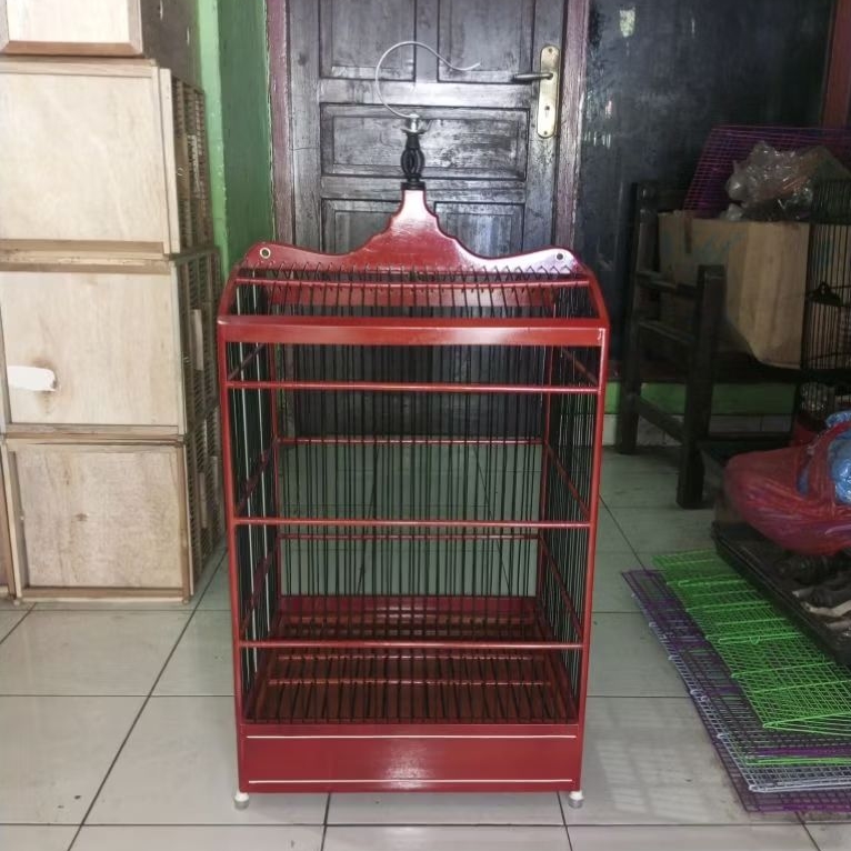 KANDANG KOTAK REPLIKA EBOD MODEL LIST NOMOR 2 - SANGKAR BURUNG