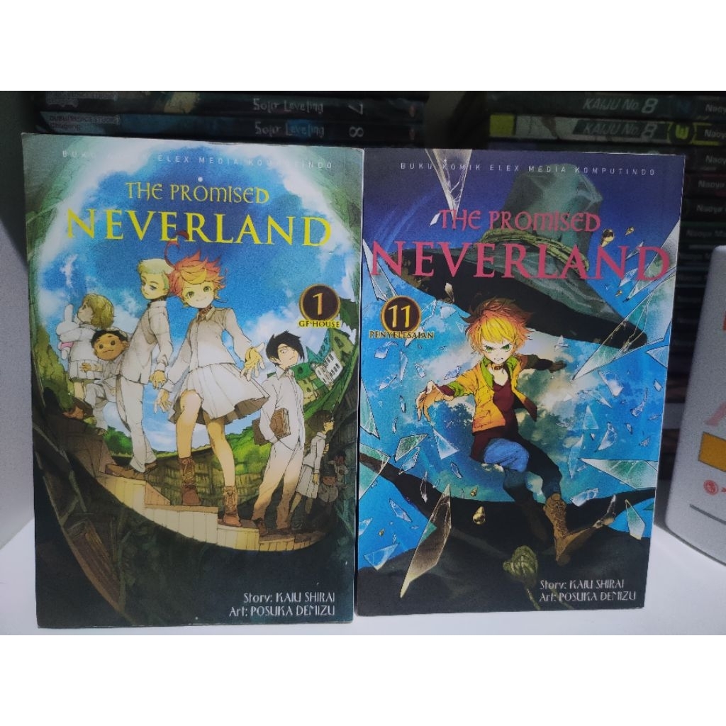 Komik The Promised Neverland Set 1-20 Tamat