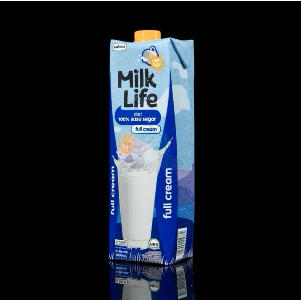 Susu Milk Life UHT Full Cream 1 Liter