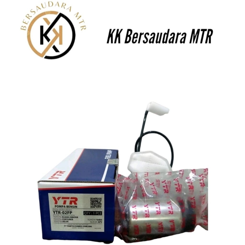 YTR-P02-FP fuel pump premium innova bensin/fortuner/hilux/yaris/apv/new vios