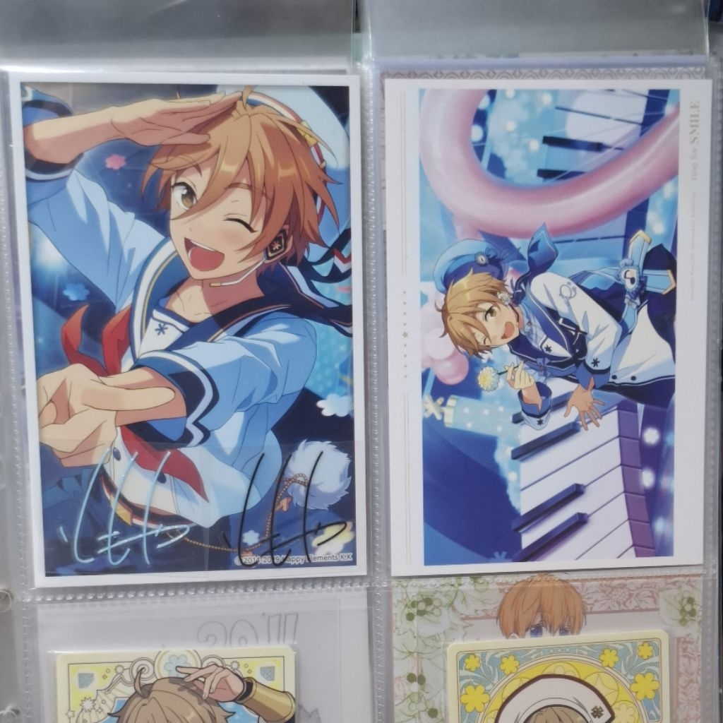 ensemble stars postcard & illustration tomoya mashiro enstars