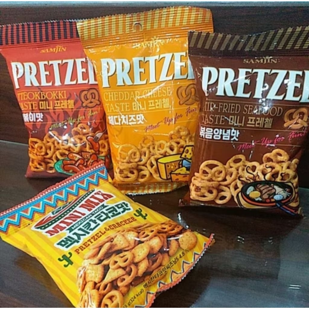 Samjin Pretzel Korean Snack