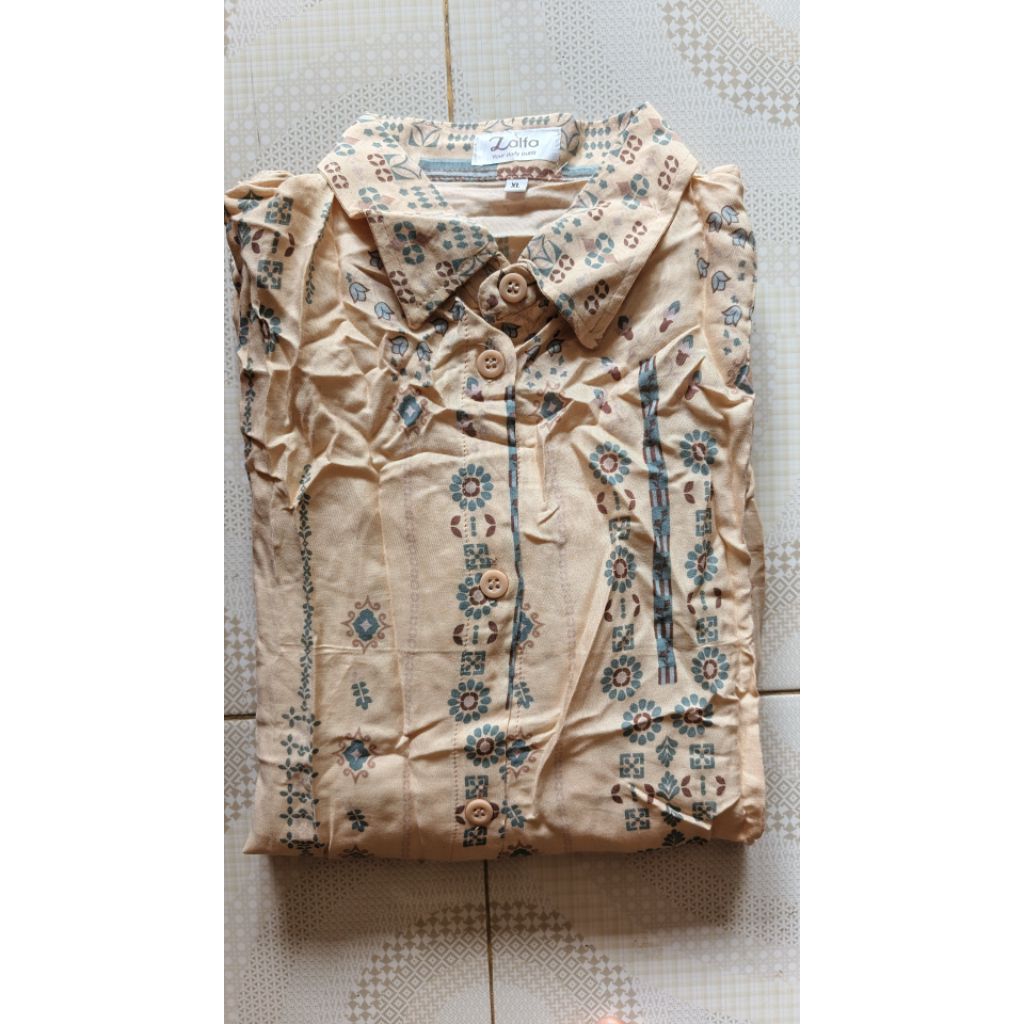 Luna Long Tunik Motif