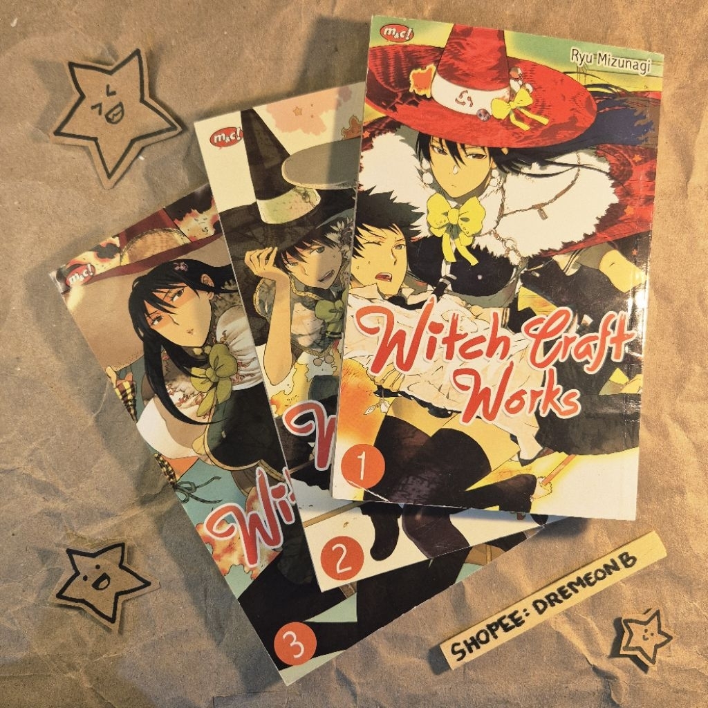 Komik Bekas [ Witch Craft Works ] by Ryu Mizunagi - Jilid Series Cabutan