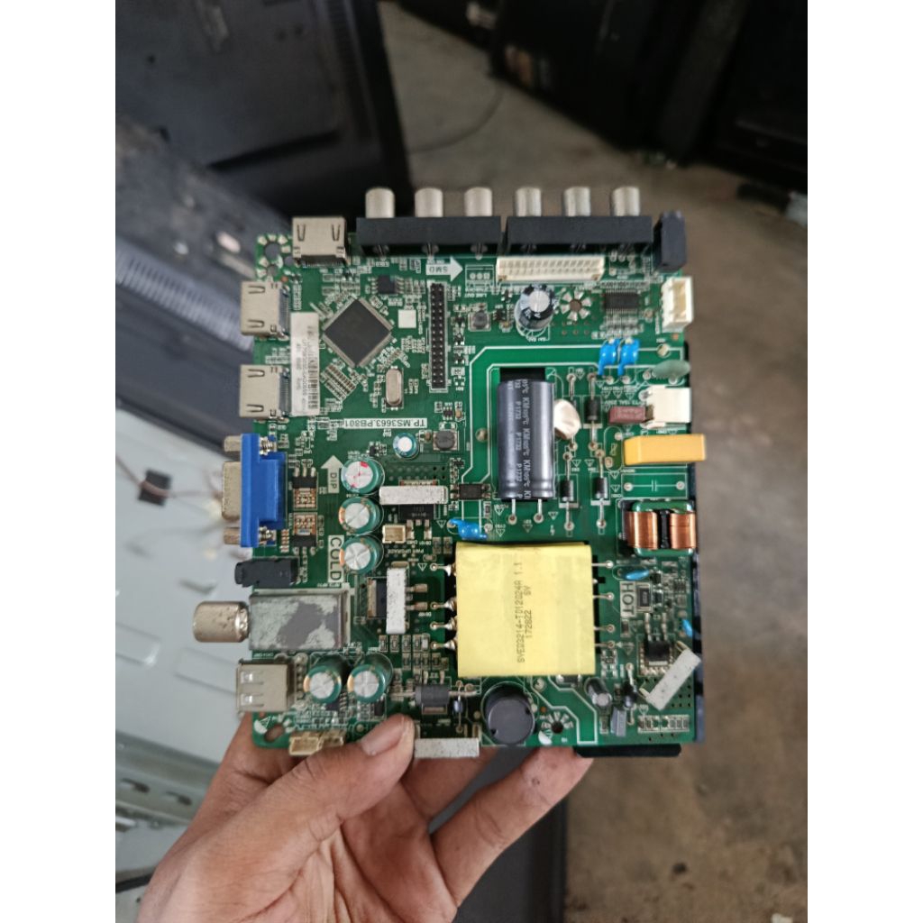 MB MOBO MAINBOARD MODULE MESIN TV CHANGHONG LED40E600HFT MB MAINBOARD CHANGHONG LED 40E6000HFT